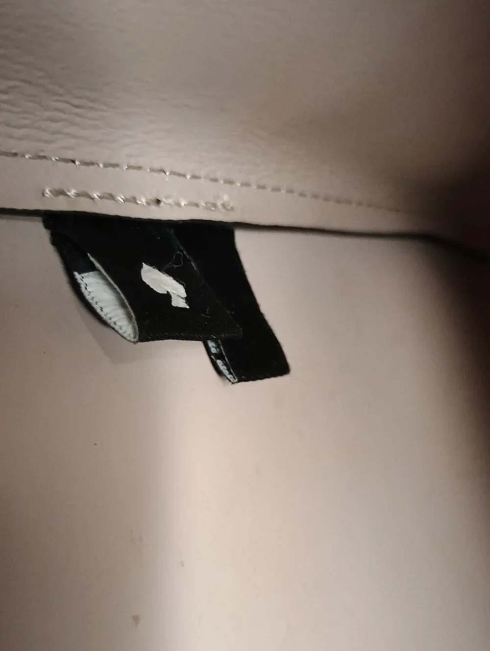 kate spade black leather tote